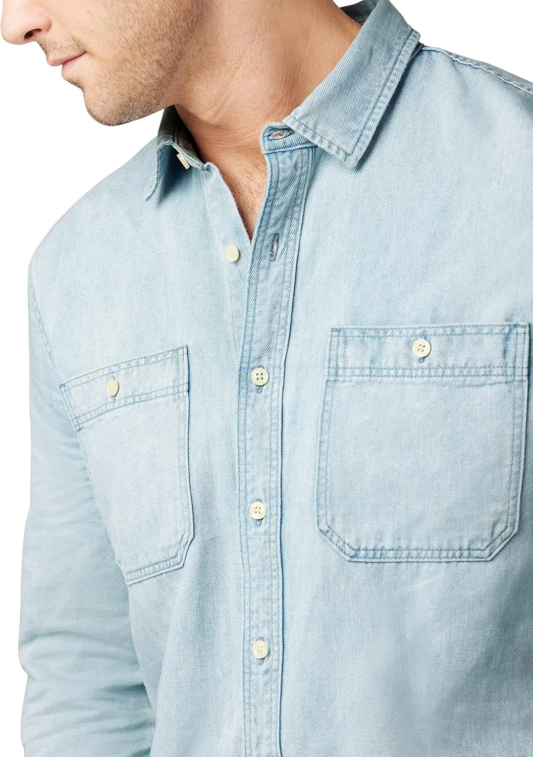 Joe's Men's Lou Indigo Linen Shirt