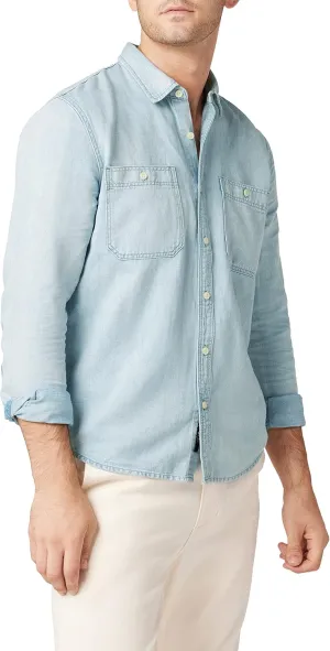 Joe's Men's Lou Indigo Linen Shirt
