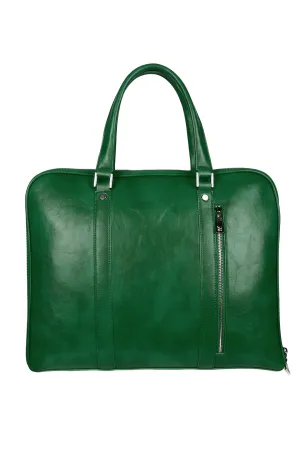 John 15 Inch Vegan Leather Laptop Bag for Men