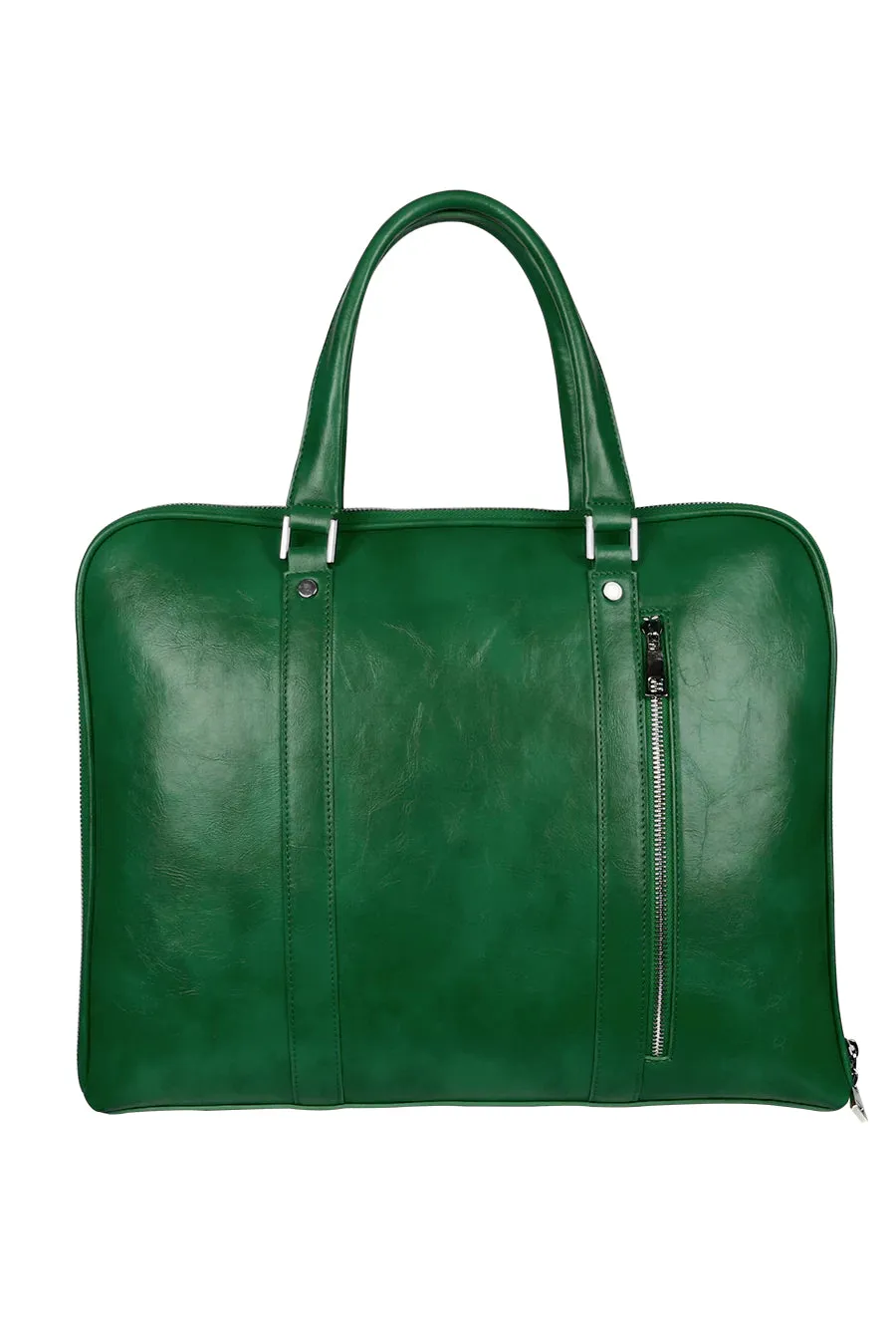 John 15 Inch Vegan Leather Laptop Bag for Men