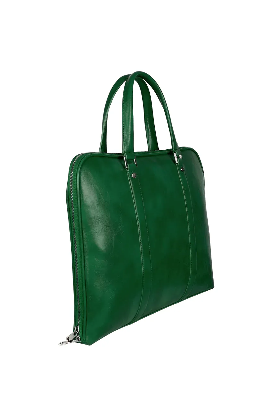 John 15 Inch Vegan Leather Laptop Bag for Men