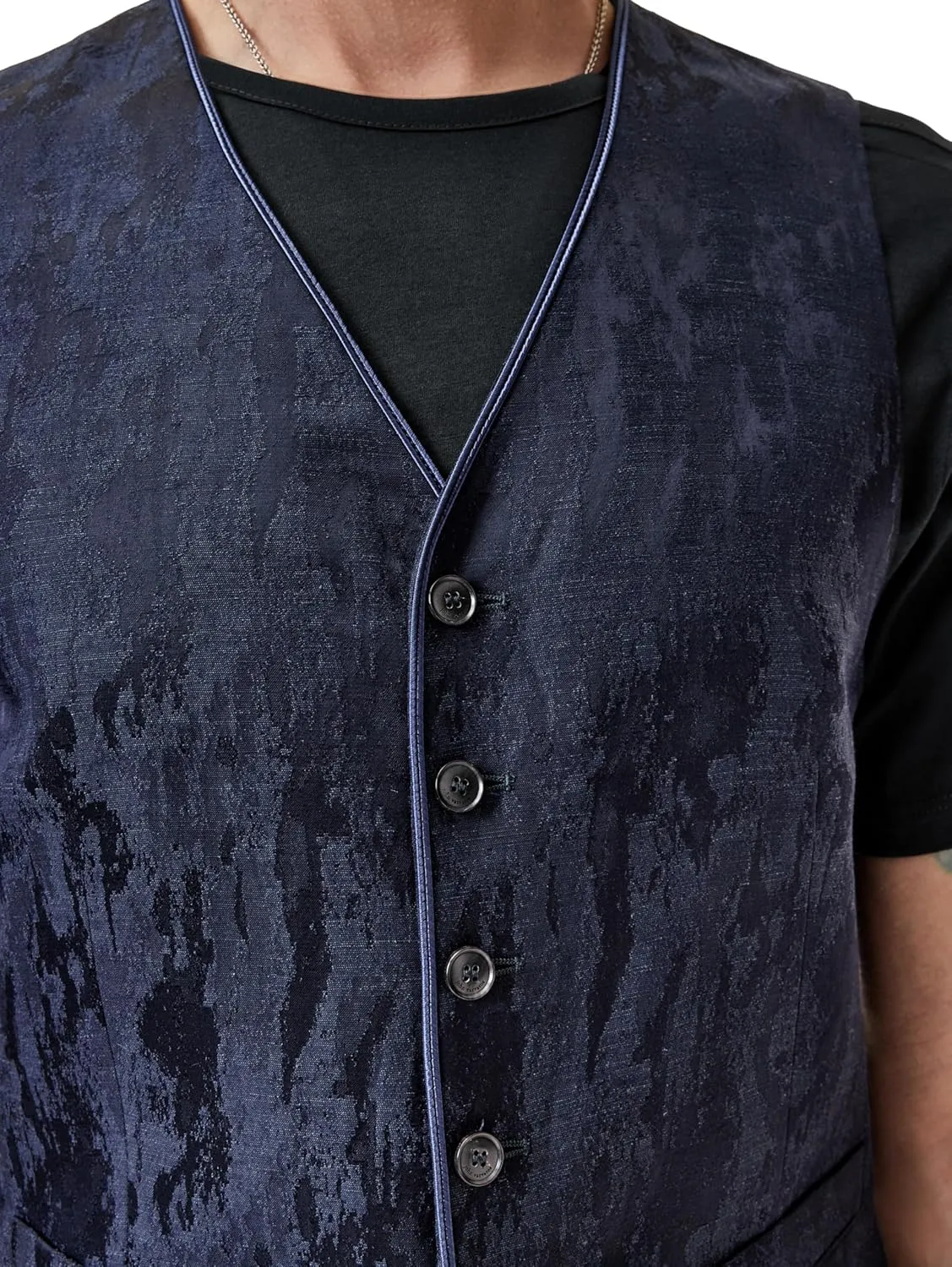 John Varvatos Mens Wooster Vest