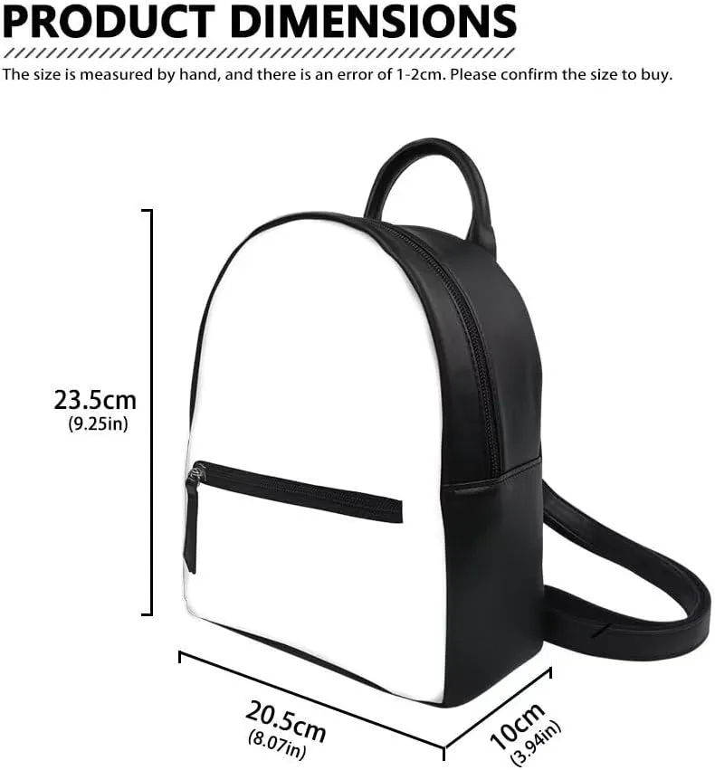 JoyLamoria Backpack Coin Purse Travel Backpack Wallet Messenger Bag Crossbody Bag Zipper Closure,Capybara