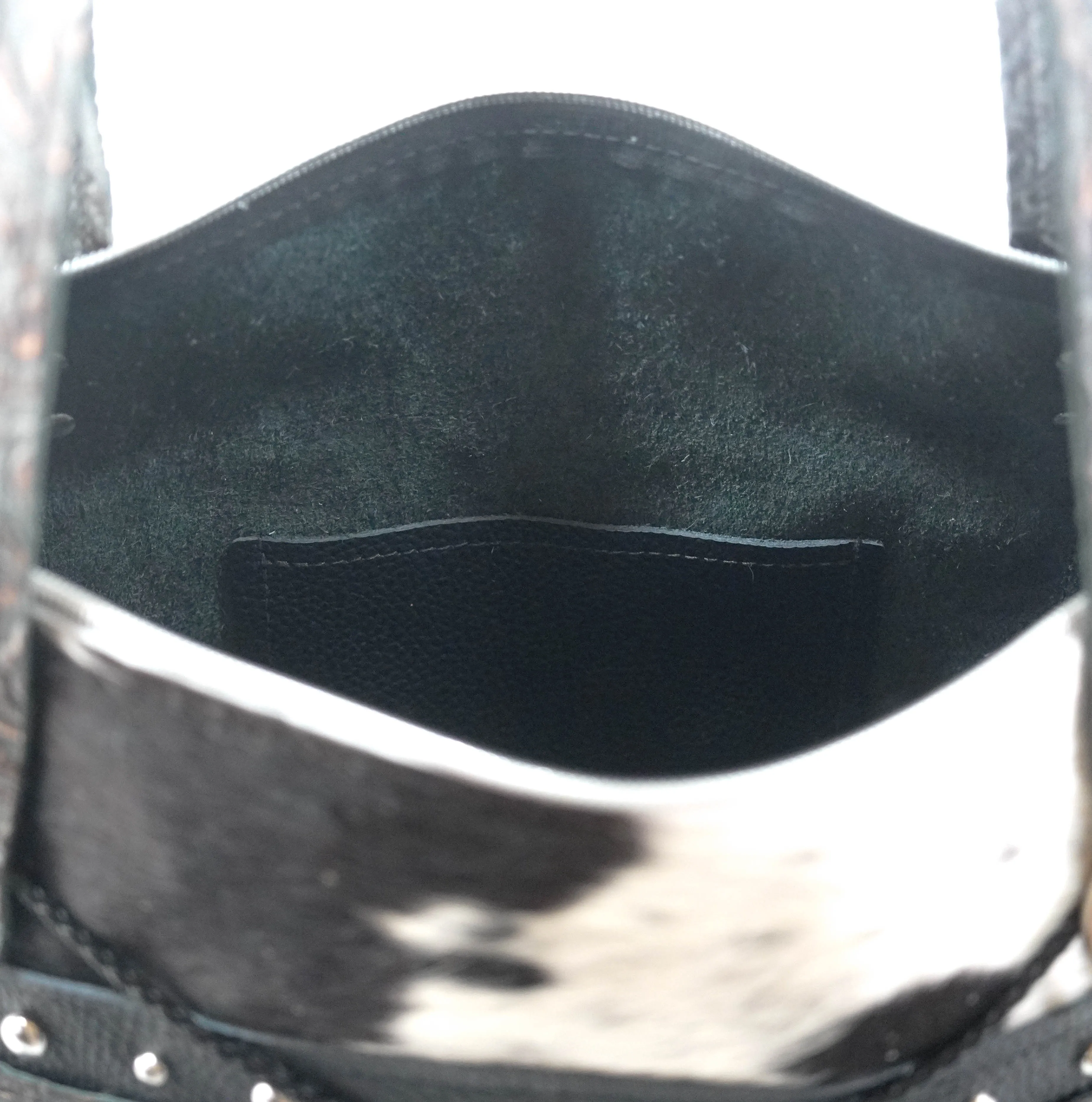 June - Black & White w/ Plated Denim Tool