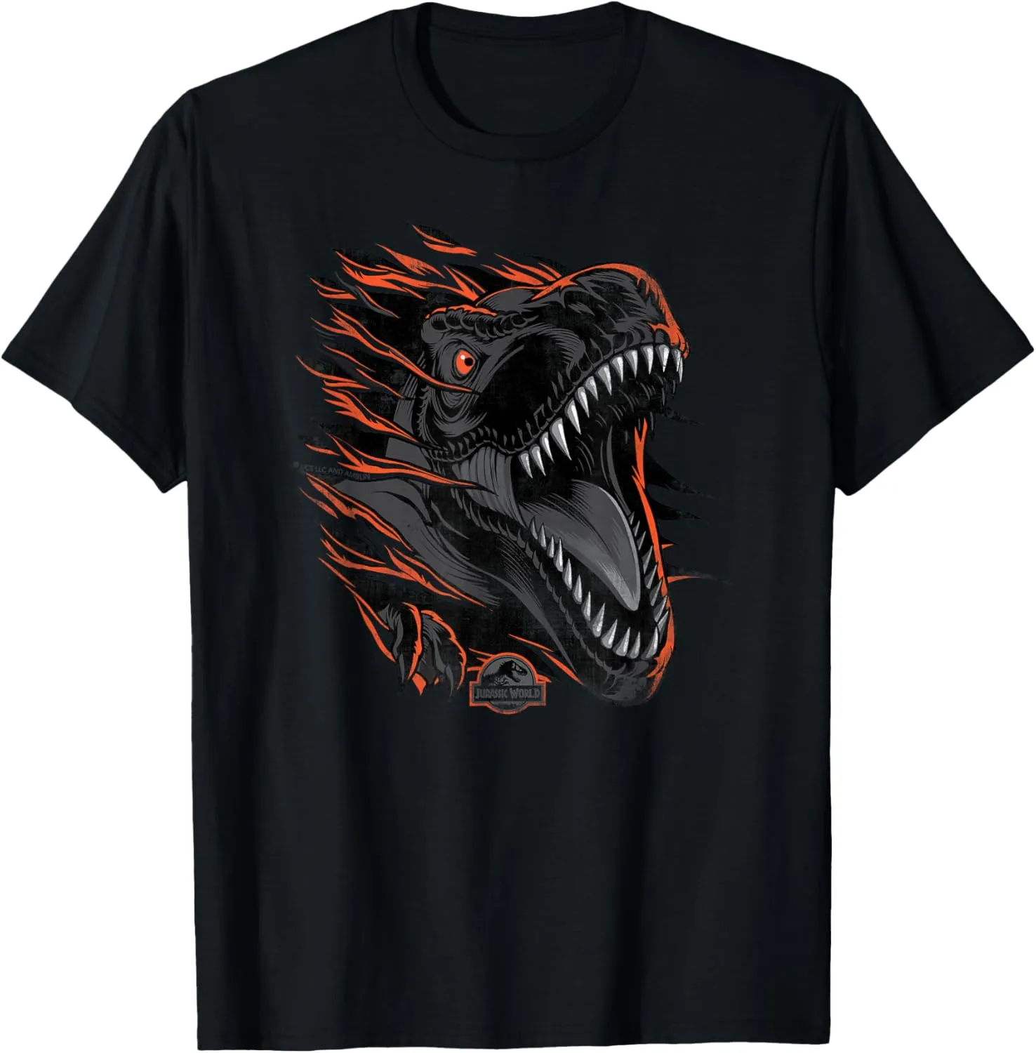 Jurassic Park Velociraptor Attack T-Shirt