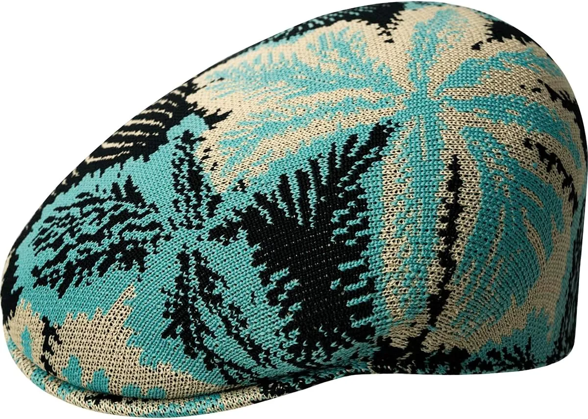 Kangol Anemone 504 Hat - Denim Blue Multi/XL Ivy Caps & Flat Caps