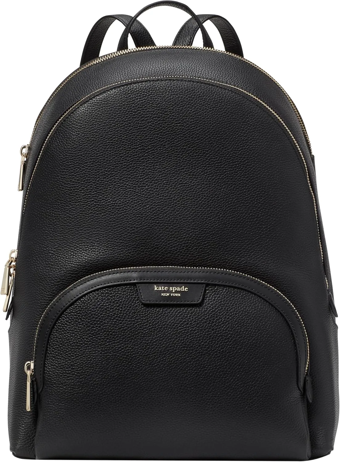 kate spade new york Hudson Pebbled Leather Large Backpack, Black