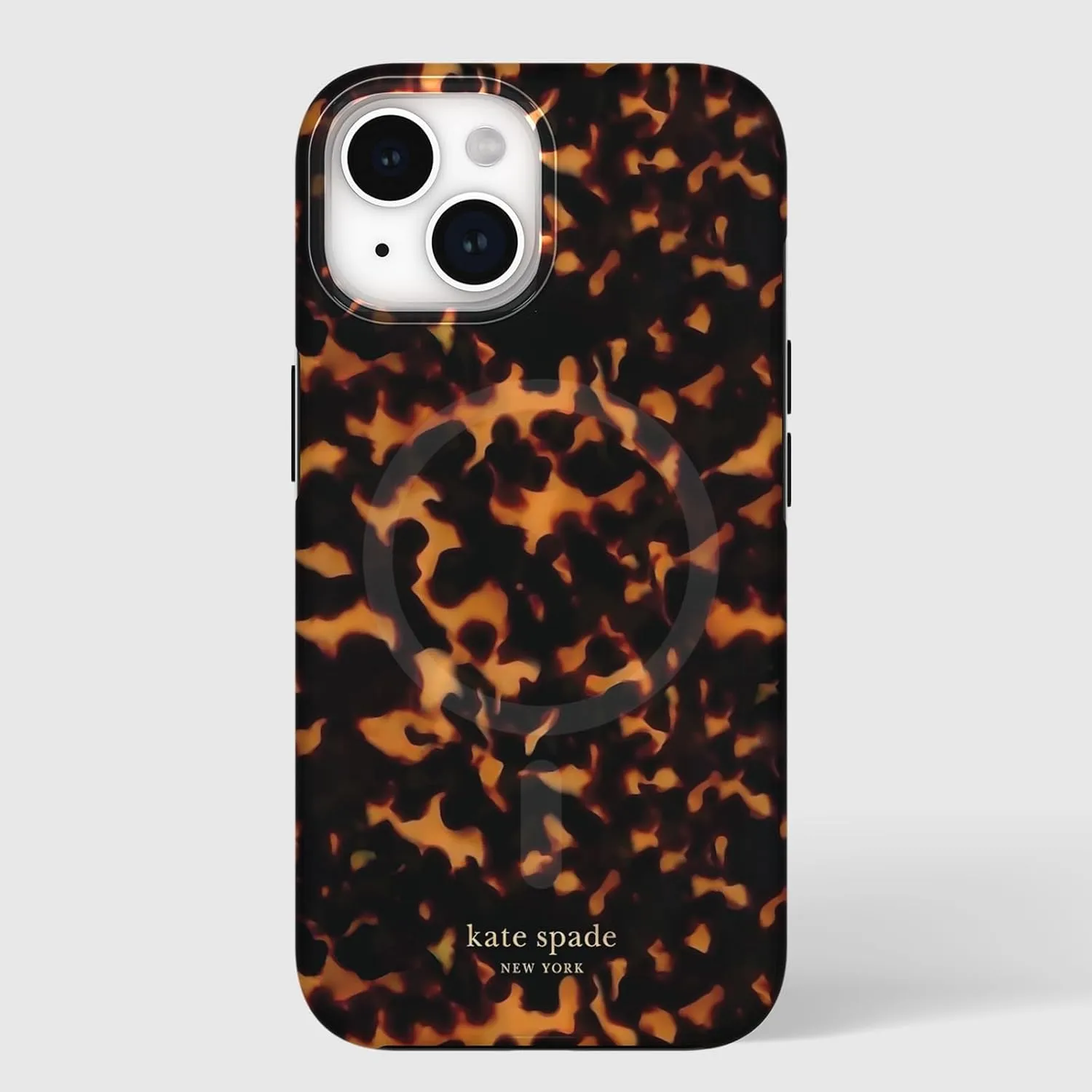 kate spade new york iPhone 15 Case / 14 / 13, Compatible with MagSafe - Tortoiseshell