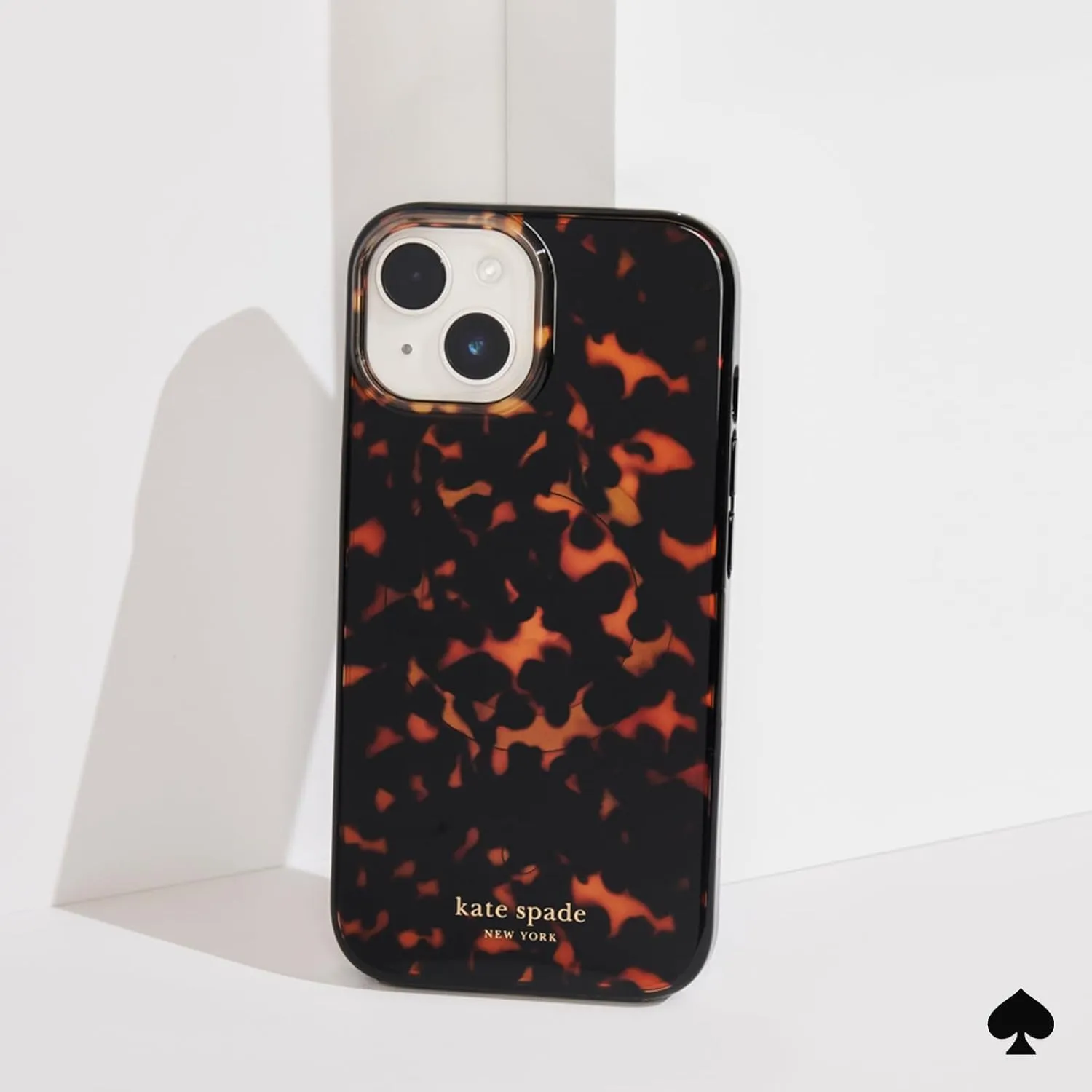 kate spade new york iPhone 15 Case / 14 / 13, Compatible with MagSafe - Tortoiseshell