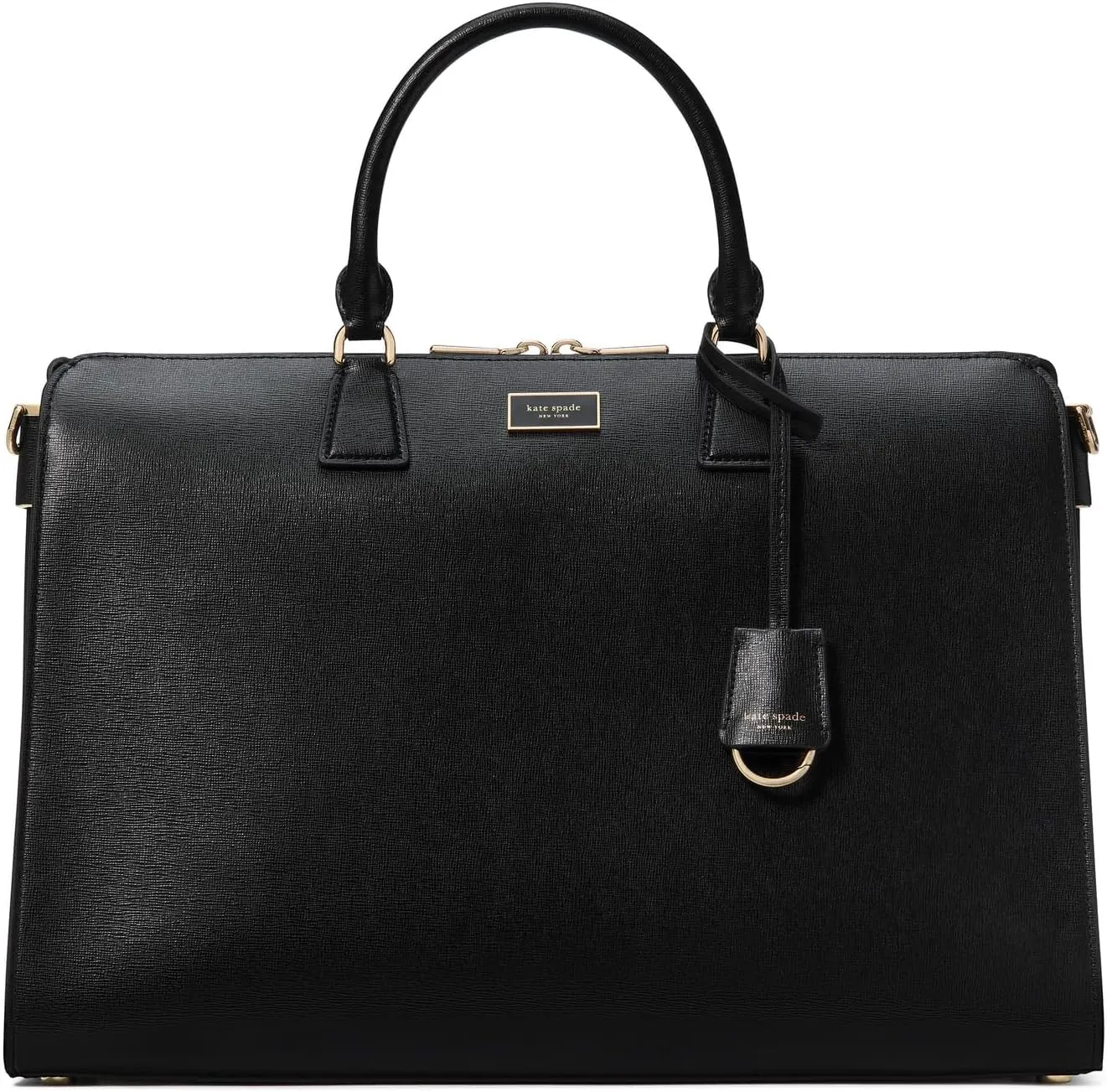 kate spade new york Serena Saffiano Leather Laptop Bag, Black