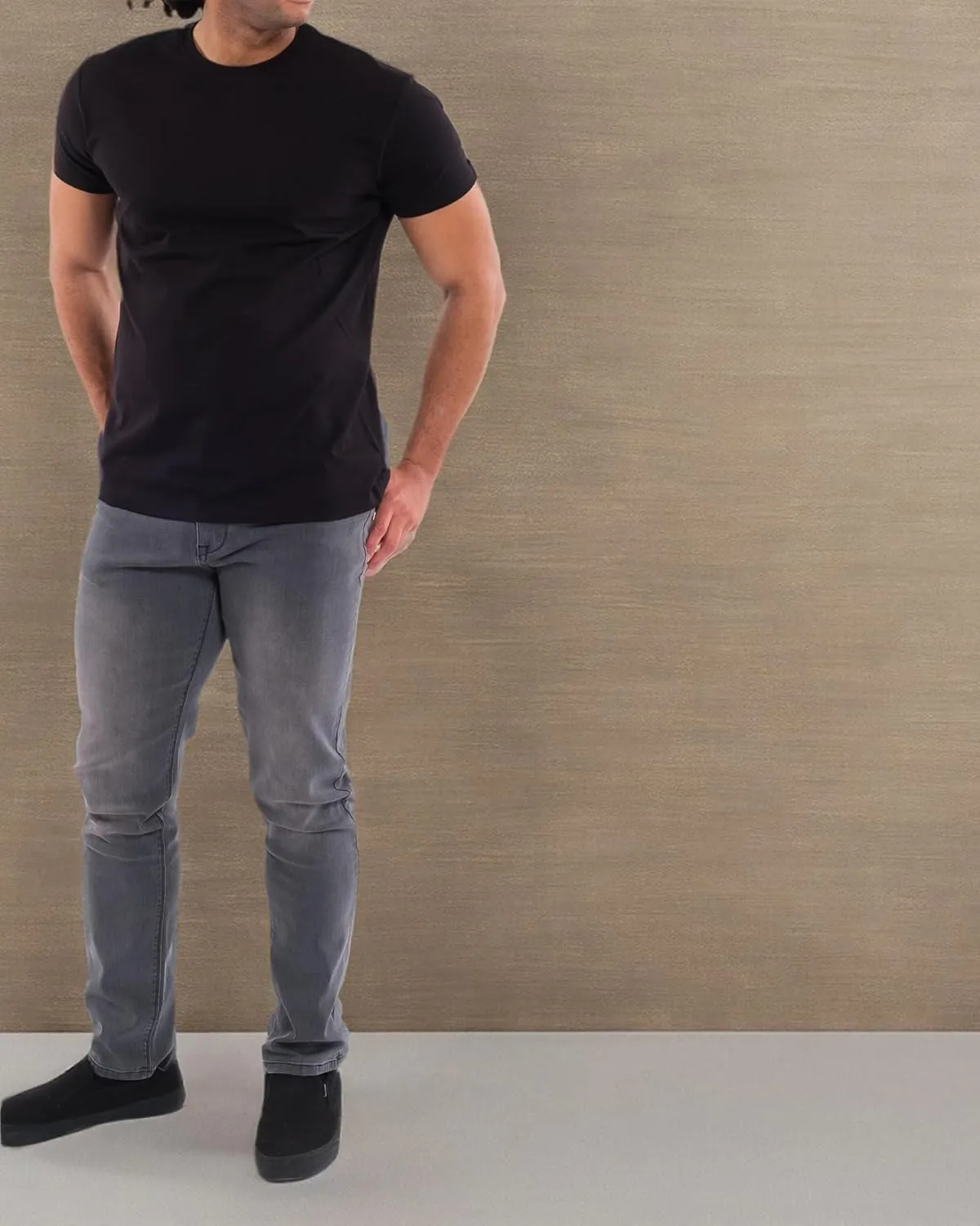 Kenneth Cole REACTION Slim Fit Jeans for Men, 2-Way Stretch Jeans Slim Fit 5-Pocket, Stretch Denim Pants for Men