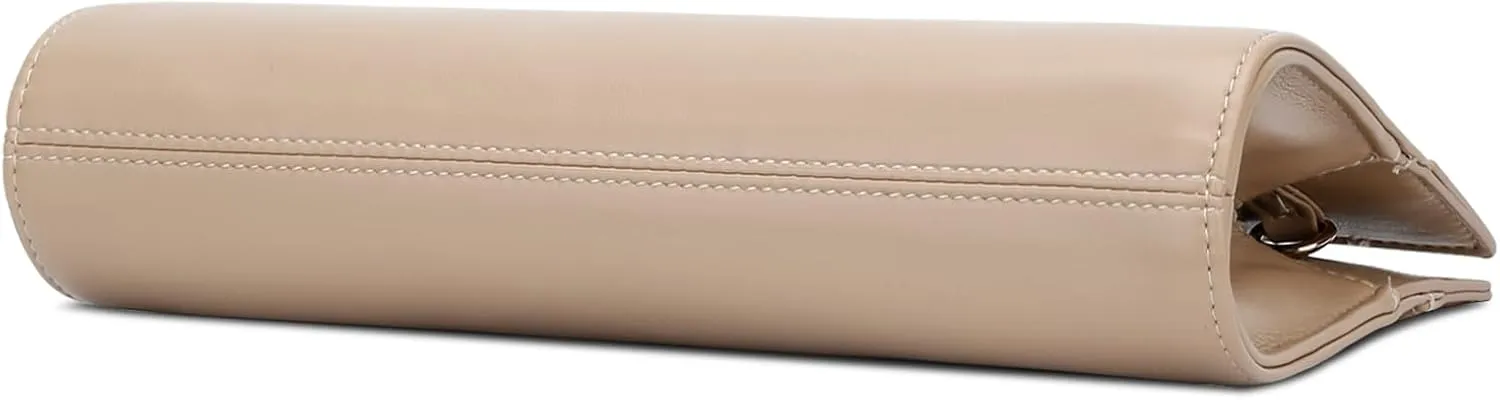 KKXIU Women Clutch Purse Elegant Pleated Evening Bag for Wedding Prom Bridal with Chain Strap