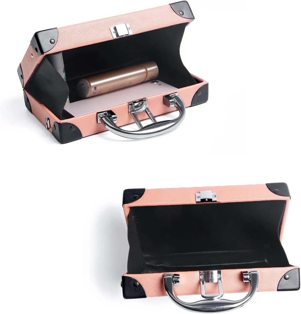 KUANG! Women Retro Radio Shaped Clutch Hundred Dollar Bill Box Shoulder Bag Elegant Evening Crossbody Handbag