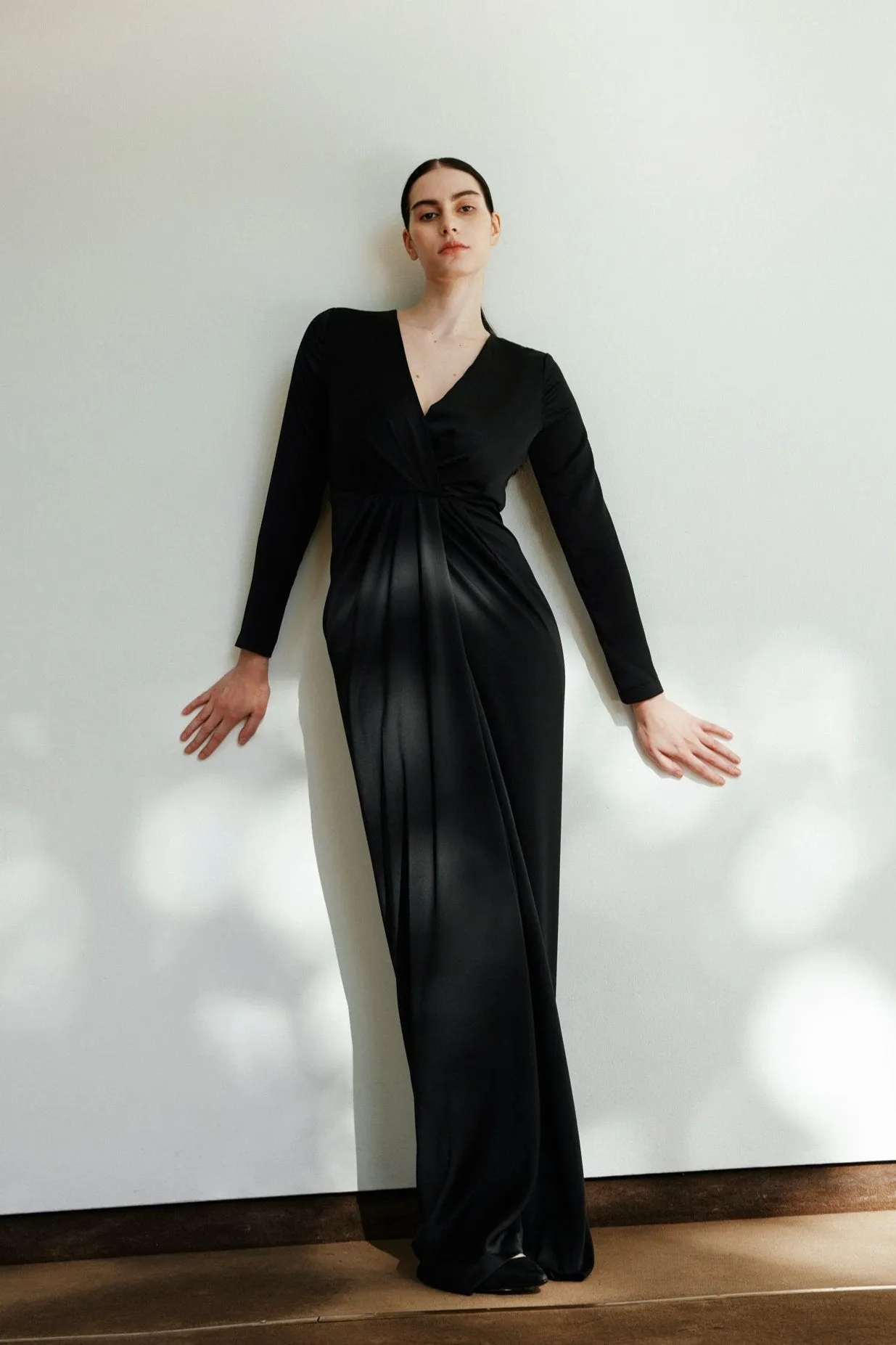 LANA EVENING DRESS, Black