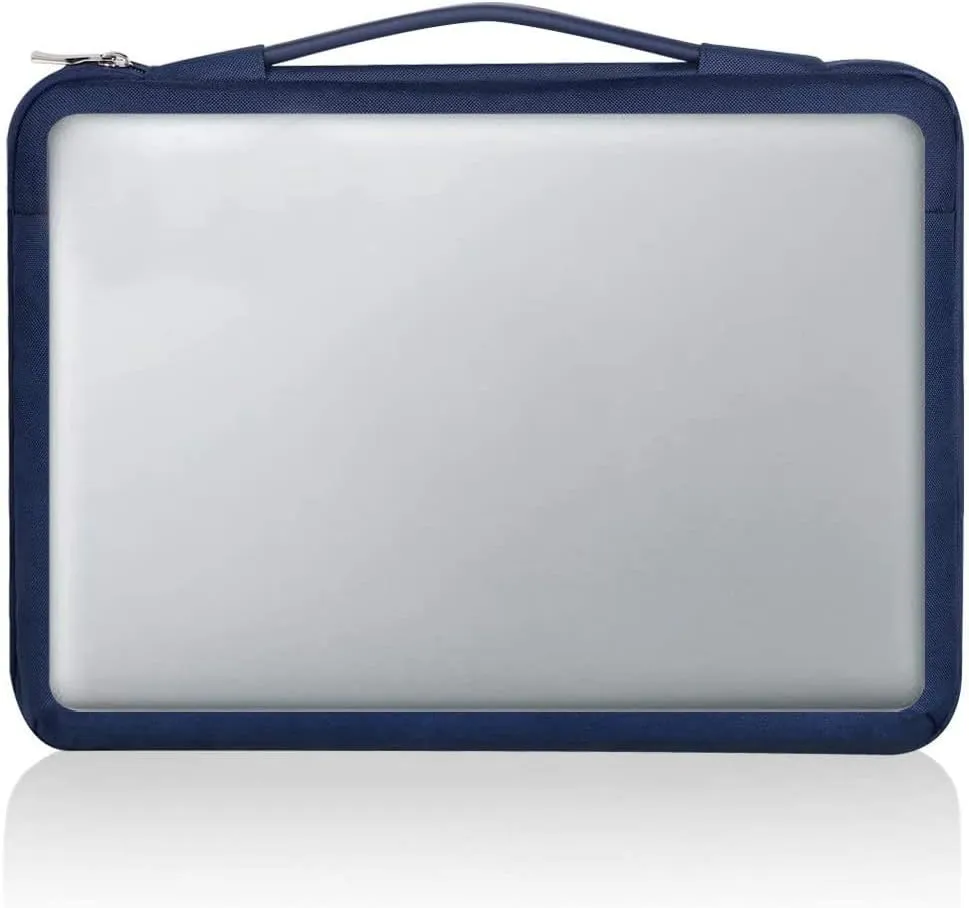LANDICI Laptop Sleeve Carring Case 15.6 16 Inch,360°Protective Waterproof Computer Cover Bag Compatible with MacBook Air 15,MacBook Pro 15/16 2021,16 Inch Dell Lenovo HP Acer Samsung Notebook,Blue