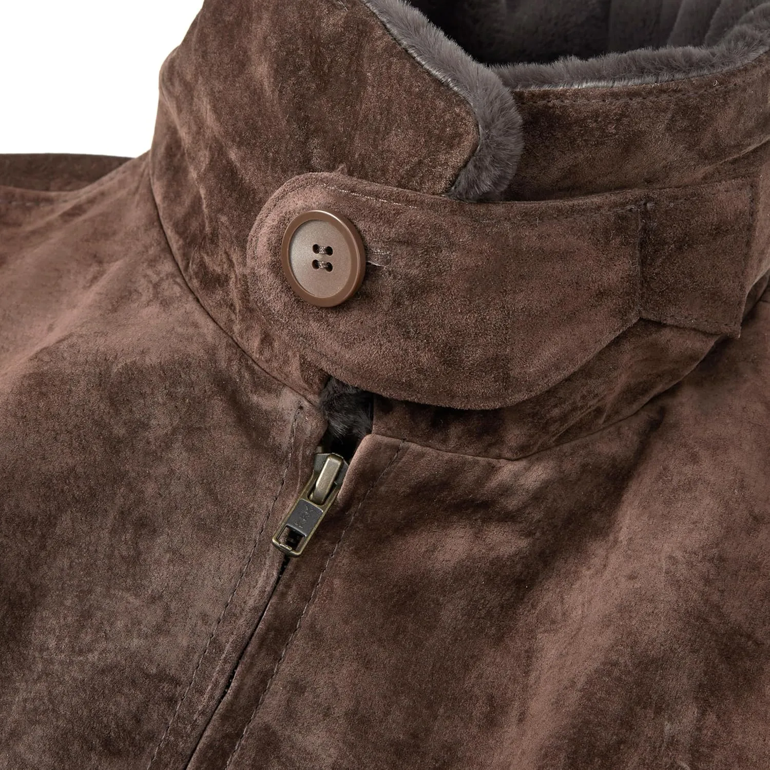 Landing Leathers Men Navy G-1 Leather Flight Bomber Jacket (Also available in Big & Tall)