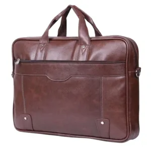 Laptop Premium Bag Brown End-of-season sale Optimized Faux Leather