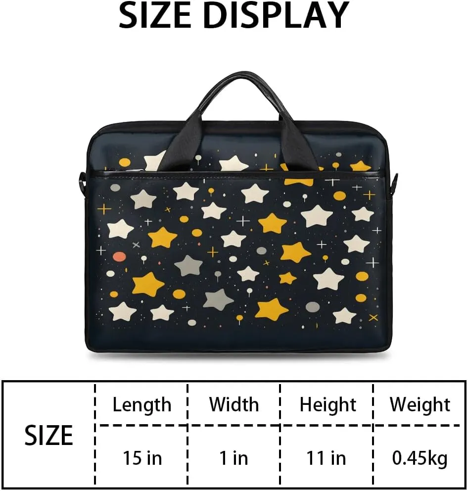 Laptop Shoulder Bag Computer Bag 13-15 Inches Laptop Carrying Case with Shoulder Strap for Women Men