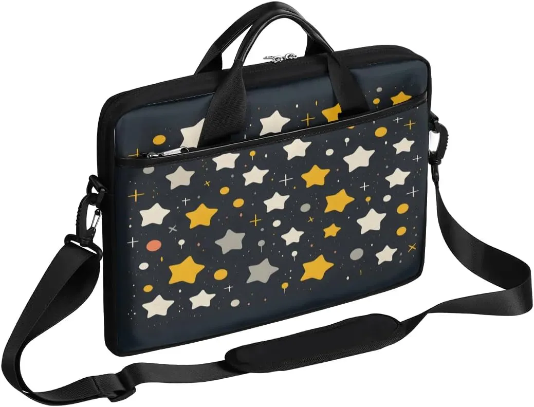 Laptop Shoulder Bag Computer Bag 13-15 Inches Laptop Carrying Case with Shoulder Strap for Women Men