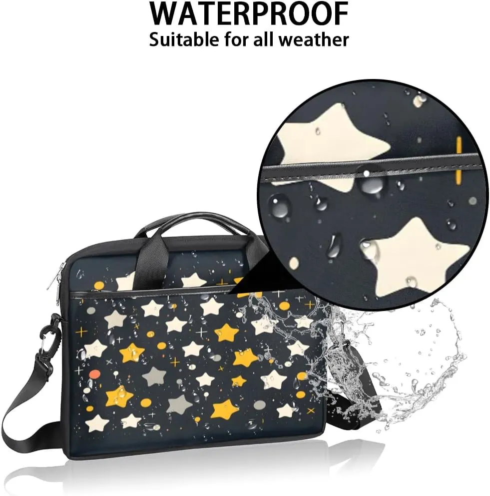 Laptop Shoulder Bag Computer Bag 13-15 Inches Laptop Carrying Case with Shoulder Strap for Women Men