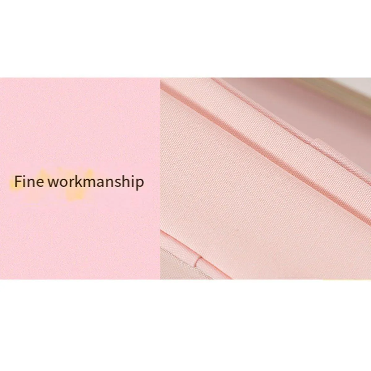 Large Capacity Transparent Mesh Pencil Case School Exam Stationery Bag Boy Girl