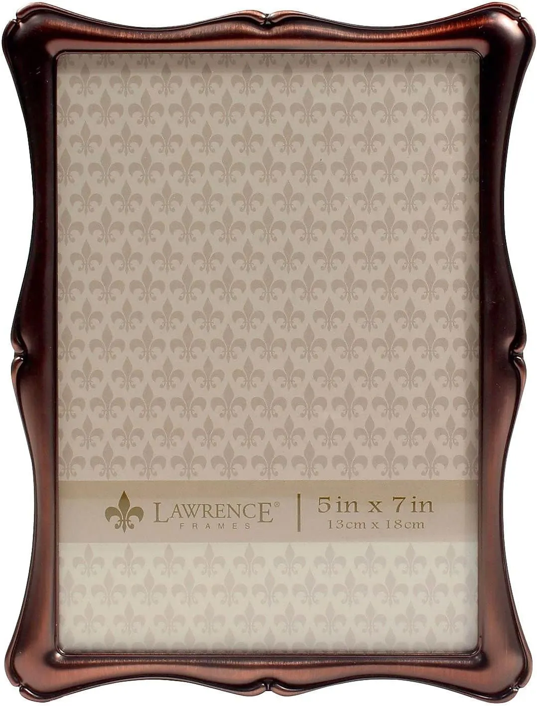 Lawrence Frames 5x7 Oil Rubbed Bronze Romance Picture Frame (712157)