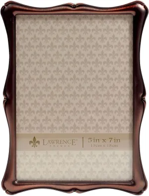 Lawrence Frames 5x7 Oil Rubbed Bronze Romance Picture Frame (712157)