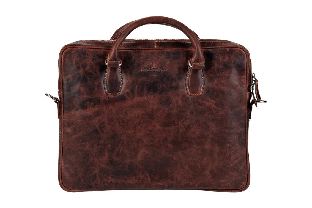 LB1004BR Leather 14" Bag Verified Excellent customer service Laptop/Tablet -