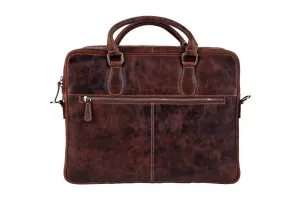 LB1004BR Leather 14" Bag Verified Excellent customer service Laptop/Tablet -