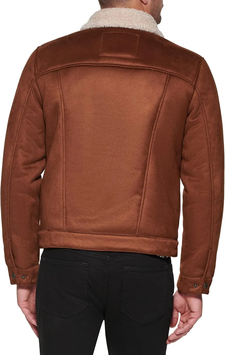 Levi's Men's Faux Leather Classic Trucker Jacket
