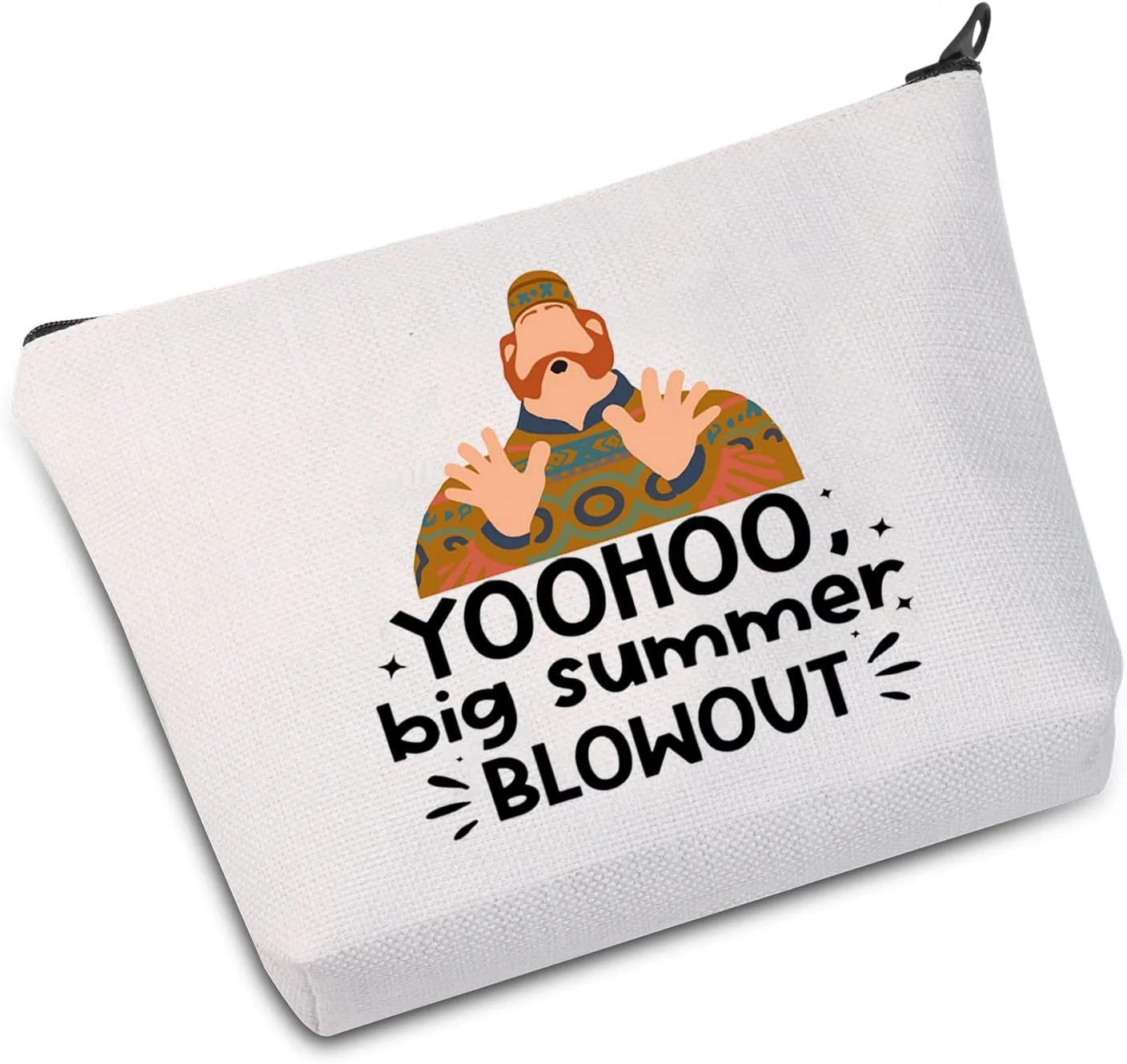 LEVLO Oaken's Cosmetic Make Up Bag Movie Quote Inspired Gift Yoohoo Big Summer Blowout Make Up Zipper Pouch Bag (Yoohoo Big Summer)