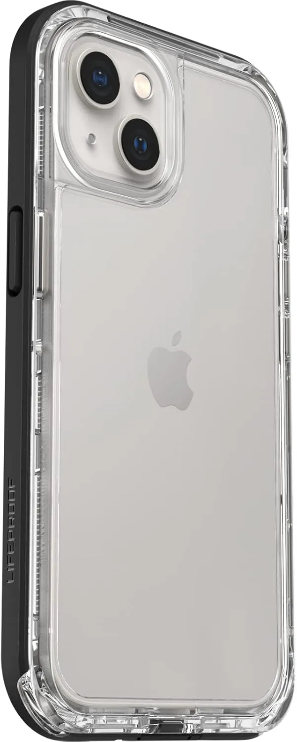 LifeProof 77-85537 for Apple iPhone 13, Slim DropProof, DustProof and Snowproof Case, Next Series, Clear/Black