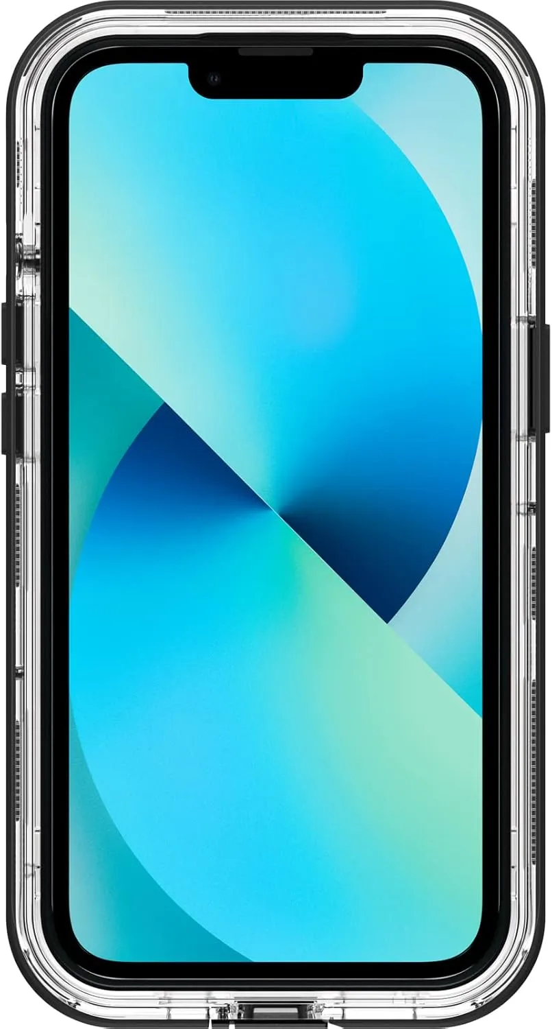 LifeProof 77-85537 for Apple iPhone 13, Slim DropProof, DustProof and Snowproof Case, Next Series, Clear/Black