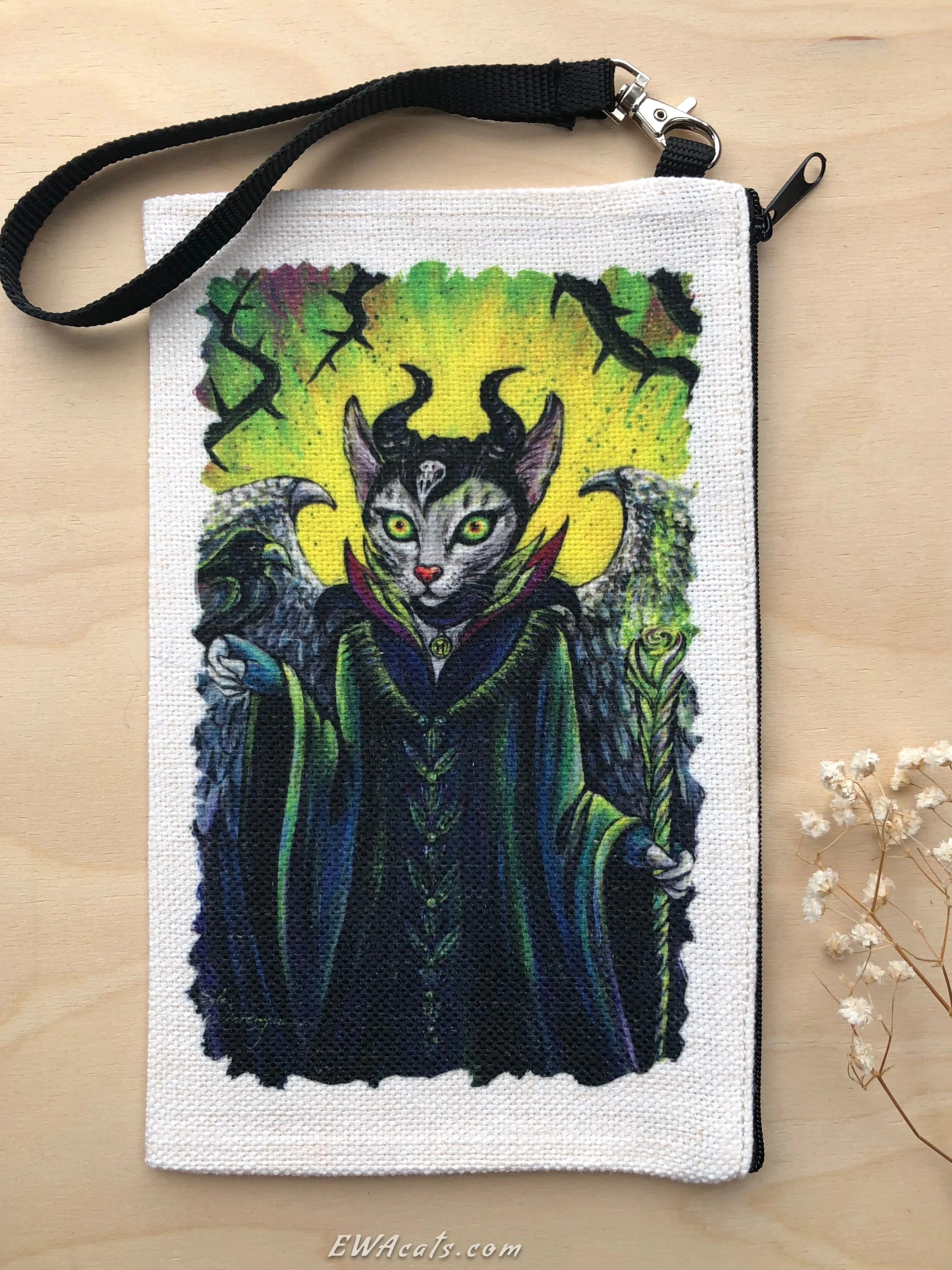 Linen Wallet "Meowlificent"