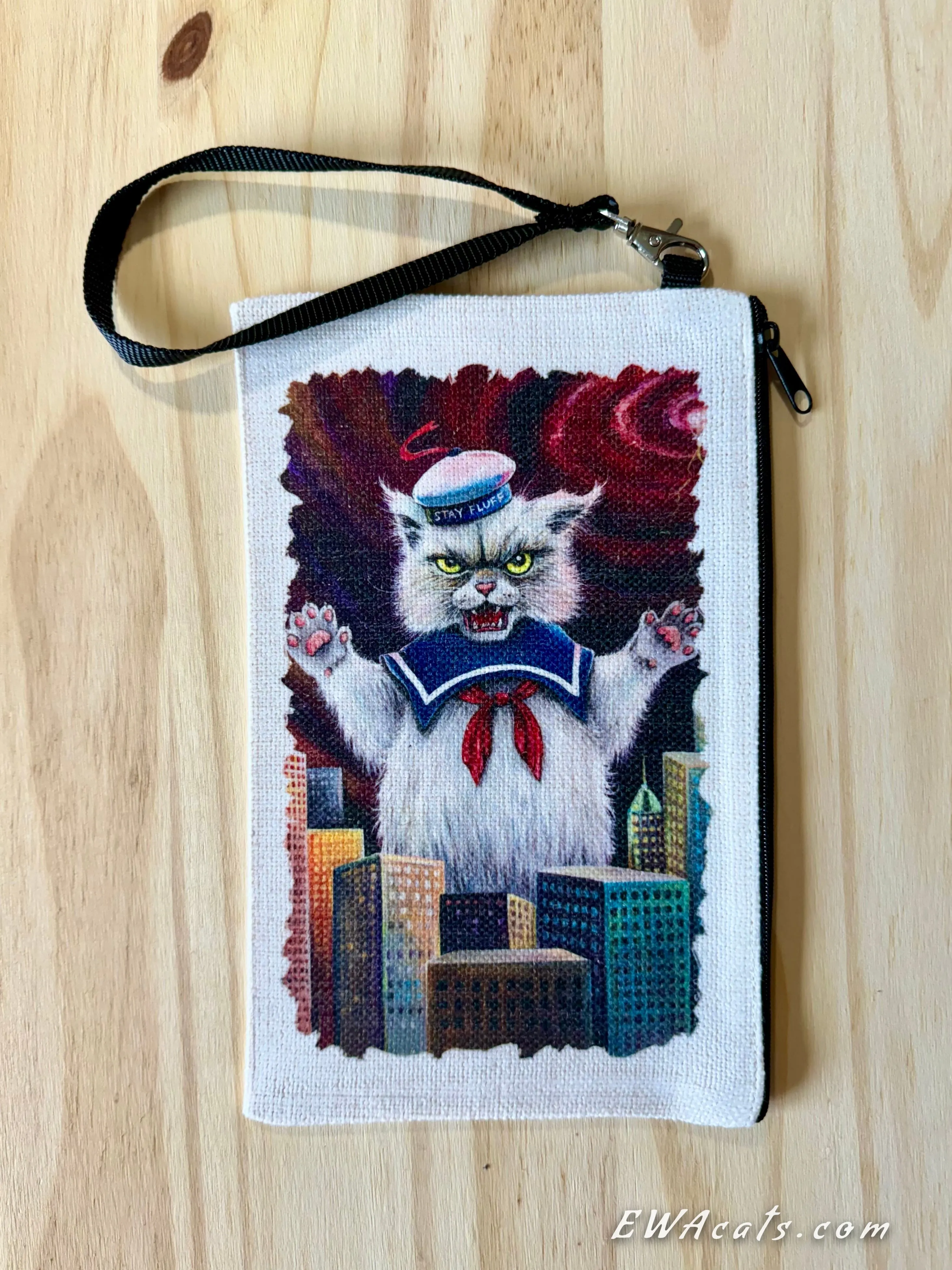 Linen Wallet "Stay Fluff"