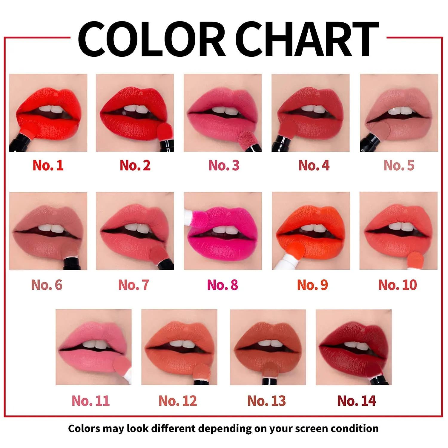 Long Lasting Lip Stain for Lips and Cheek Tint | High Pigment Color | lightweight Matte Finish | Weightless | Full Coverage | Twist Velvet Tint #10 (No.10)