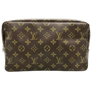 Louis Vuitton Trousse De Toilette  Canvas Clutch Bag ()