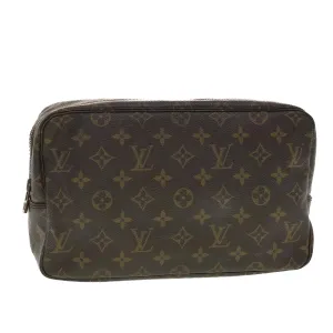 Louis Vuitton Trousse De Toilette  Canvas Clutch Bag ()