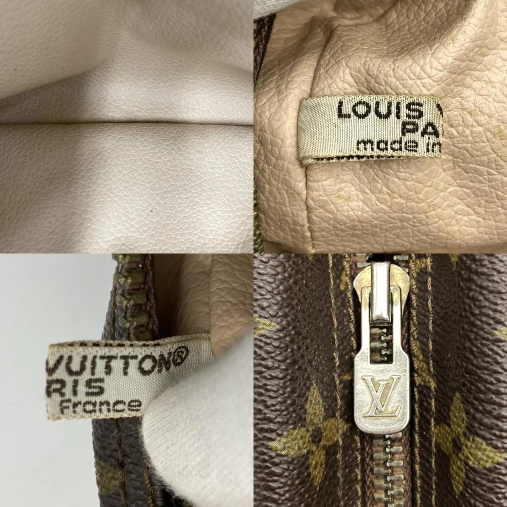 Louis Vuitton Trousse De Toilette  Canvas Clutch Bag ()