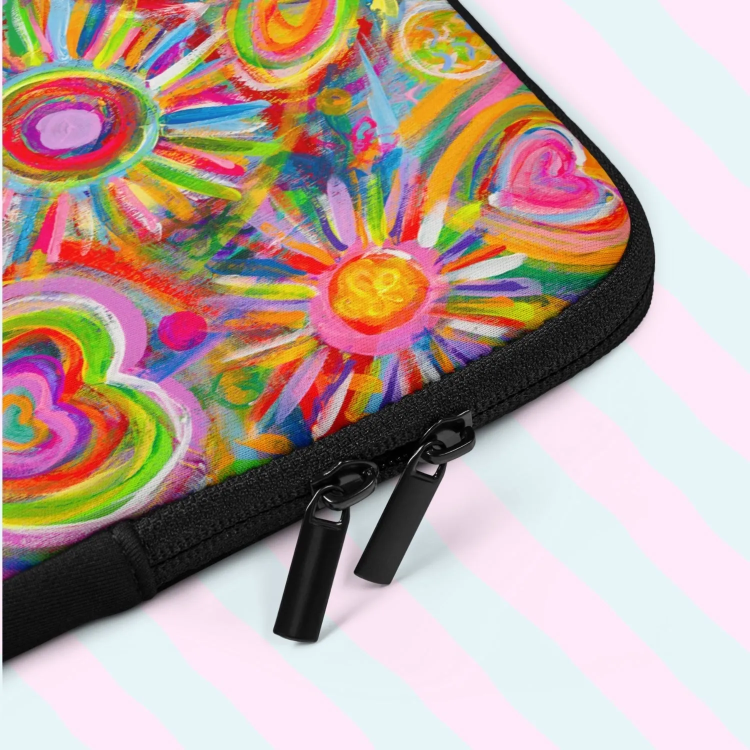 Love in Neon Laptop Sleeve