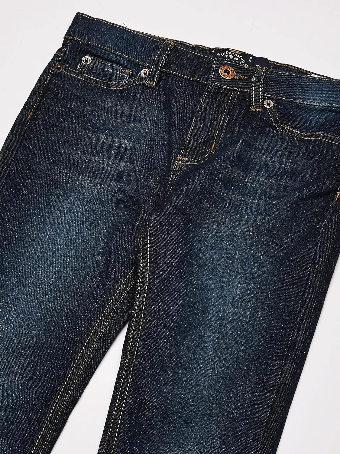 Lucky Brand Girls' Bootcut Fit Stretch Denim Jean with Zipper Closure & Pocket S
