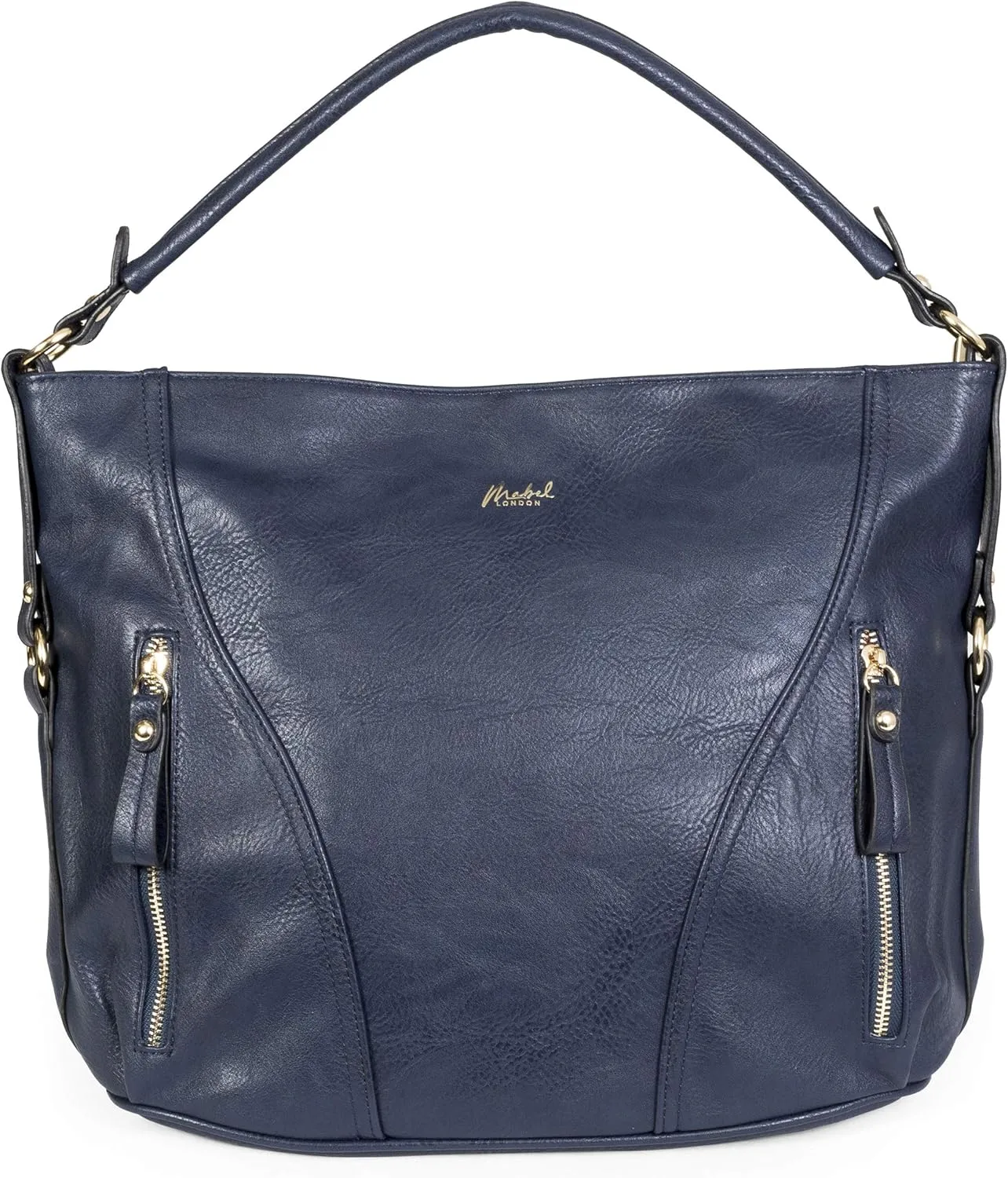 Mabel Large Tote Shoulder Bag – Faux Leather Everyday Handbag – Spacious Slouch Style Purse – Paula