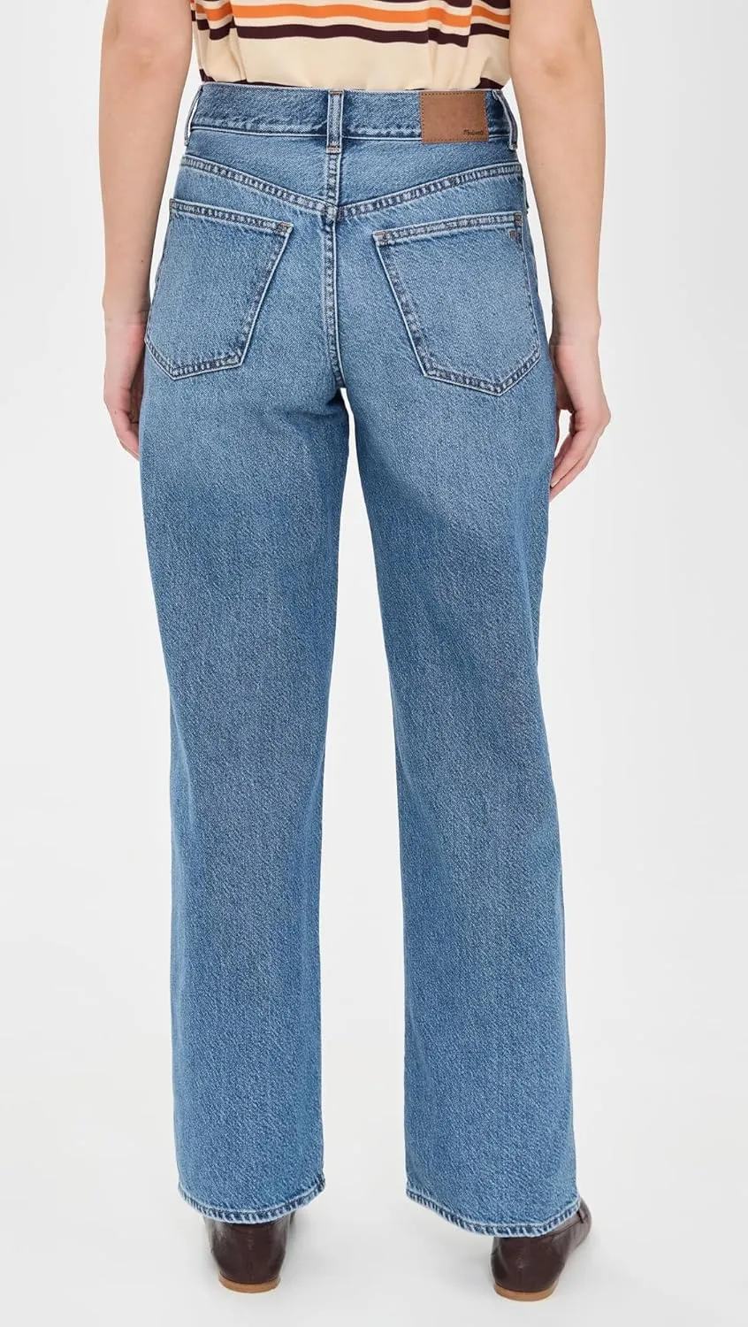 Madewell Women's PV Wide in Airy Denim Jeans