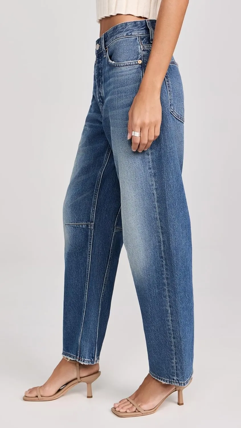Madewell Women's The Darted Barrel-Leg Jean