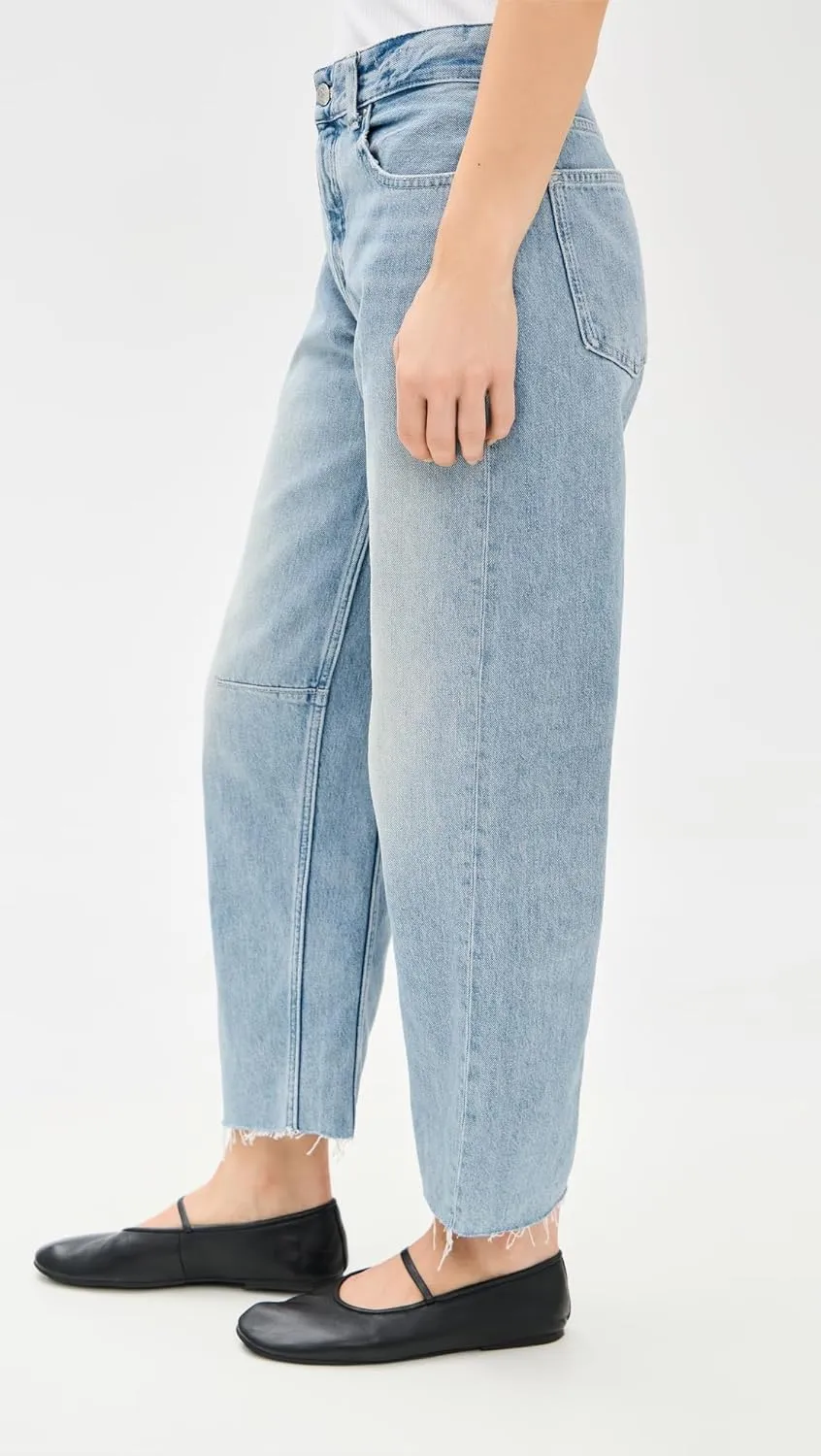 Madewell Women's The Darted Barrel-Leg Jean