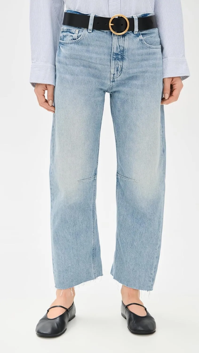 Madewell Women's The Darted Barrel-Leg Jean