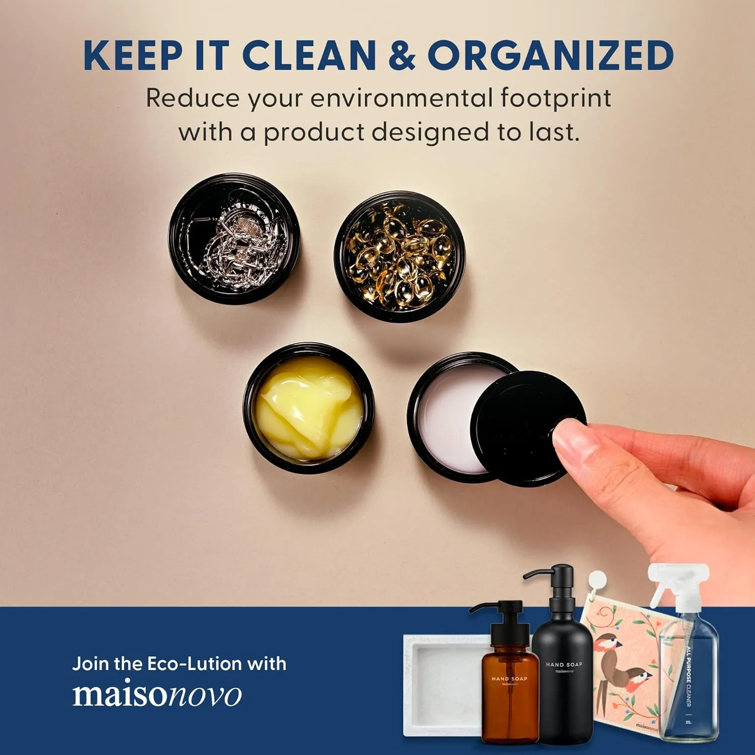 MAISONOVO Travel Bottles for Toiletries, TSA Approved, Leak Proof Refillable, Travel Size Containers and Bottles with Water Proof Toiletry Bag - Orange Pouch