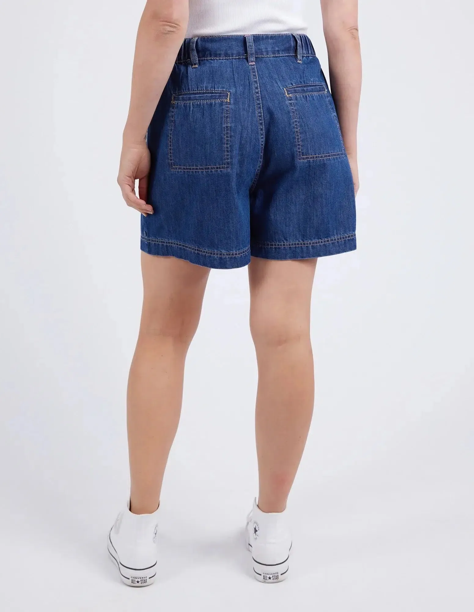 Matilda Denim Short - Dark Blue