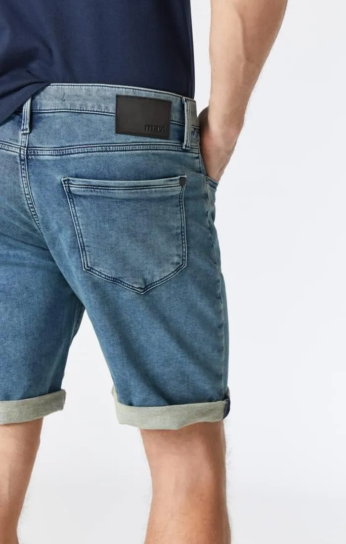 Mavi Men's Brian Mid-Rise Denim Shorts