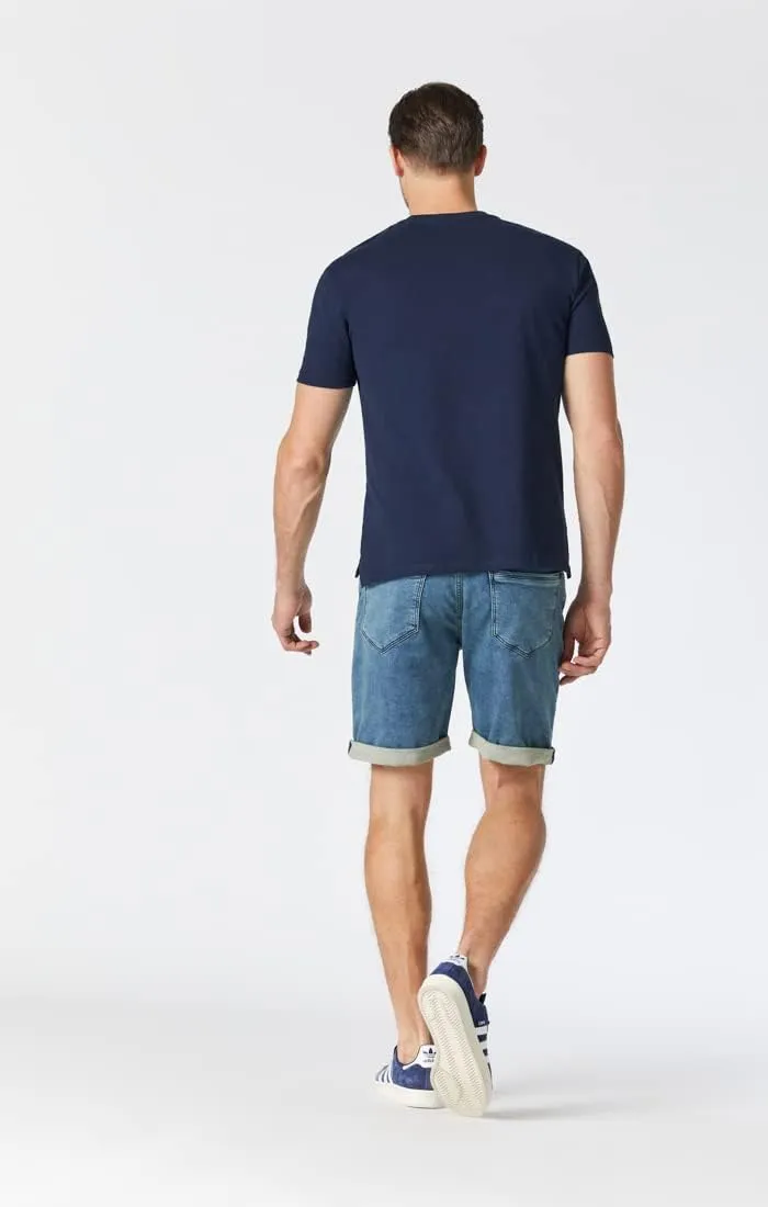 Mavi Men's Brian Mid-Rise Denim Shorts